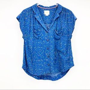 ANTHROPOLOGIE | MAEVE confetti cap sleeve top